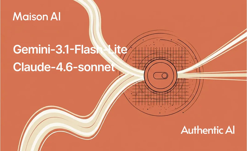 Maison AI、Claude-4.6-sonnetとGemini-3.1-Flash-Liteを同時提供開始ー開発元が異なる最新AIも、一つの場所で。精度とスピードを実務シーンに合わせて自在に使い分けー