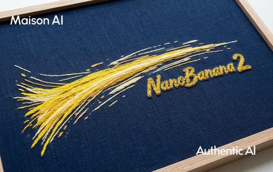 「速さ」と「プロ品質」を両立。Maison AIが最新モデル「Nano Banana 2」を採用し、企業のAIX（AI・トランスフォーメーション）を強力に後押しー「Flash並みの速さ」と「プロ品質」をあらゆるビジネス現場へ。コストと速度の制約を解放し、アイデアを即座にビジュアル化ー